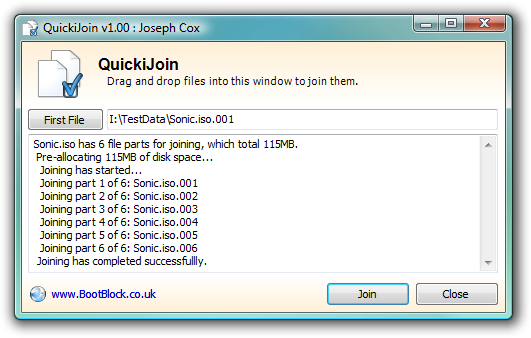 Screenshot for QuickiJoin 1.00
