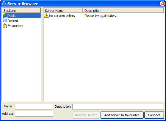 Server Browser