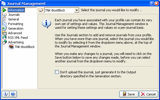 Journal Management