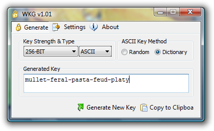 Generate Tab