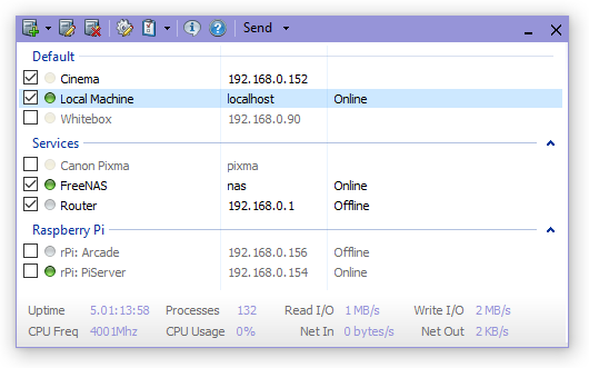 Address Book and Instrumentation