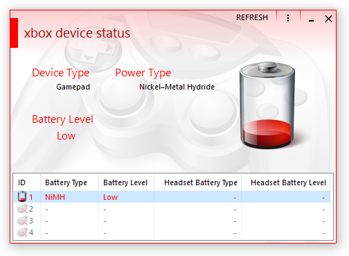 Battery: Low